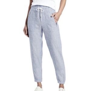 ATHLETA Cabo Linen Joggers in Blue